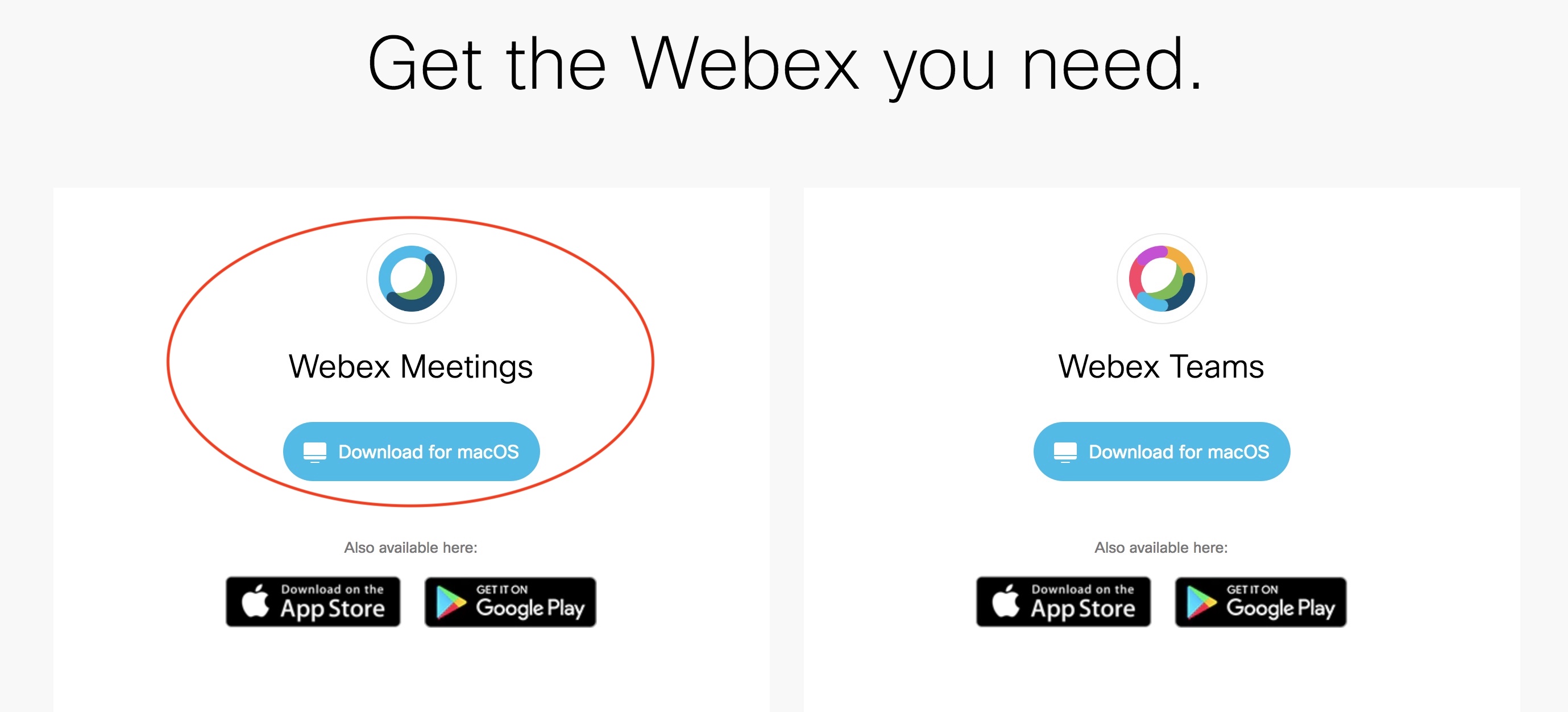 Webex mac app